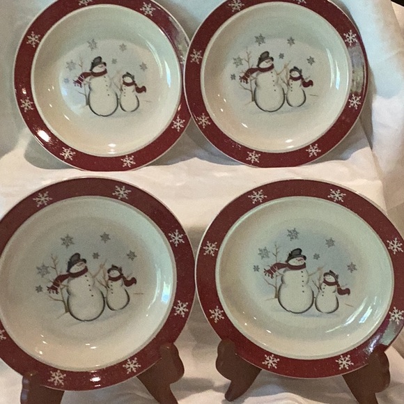 Royal Seasons Stoneware 6 1/2” plates - 4 - Picture 1 of 4